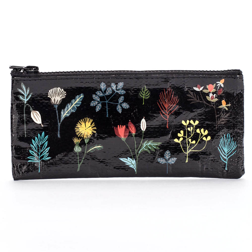 BlueQ, Pencil Pouch, Art & School, Plant Study, 241248, 4.25"x8.6"